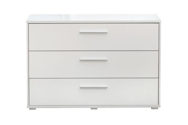 003 Міріна Спальня Комод 3-шухляди (White)