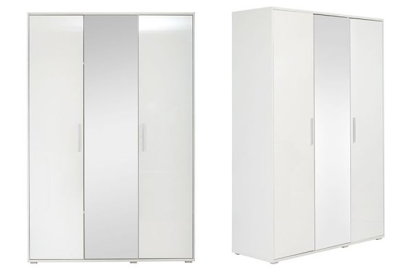 005 Міріна Спальня Гардероб 3-дверний (White)