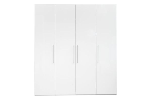 016 Глоссі Шафа 4-дверна (White)
